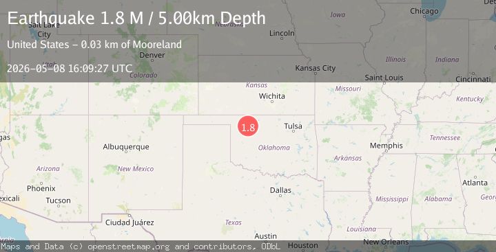 Map of Oklahoma