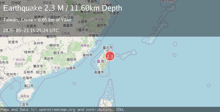 Map of Taiwan