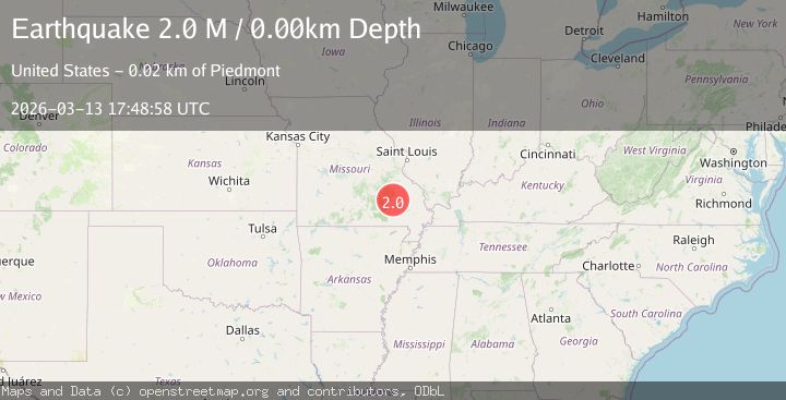 Map of Missouri