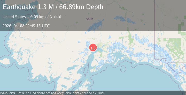 Map of Southern Alaska