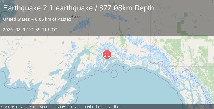 Map of Southern Alaska