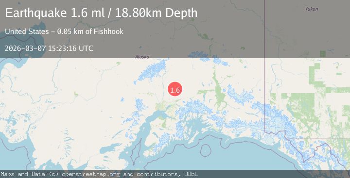 Map of Southern Alaska