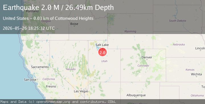 Map of Utah