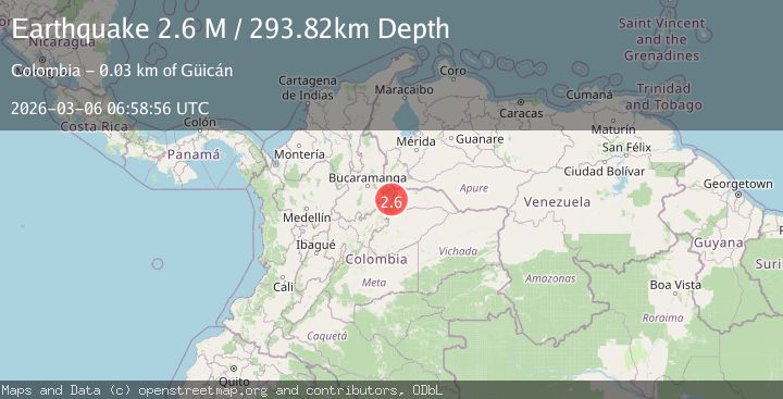 Map of northern Colombia