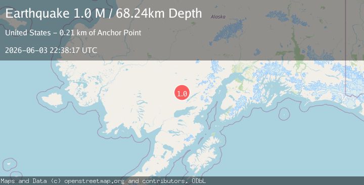 Map of Southern Alaska