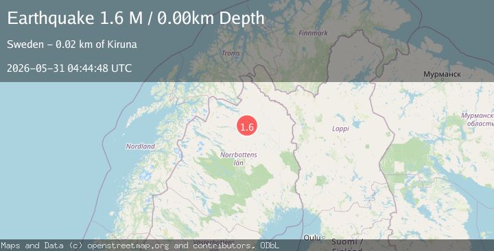 Map of Sweden