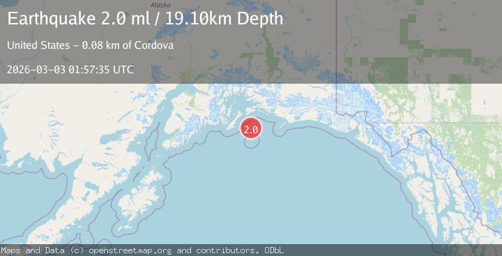 Map of Gulf of Alaska