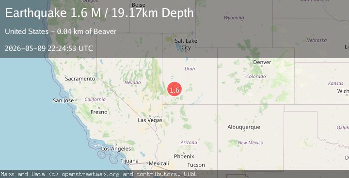 Map of Utah