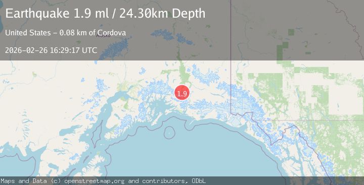Map of Southern Alaska