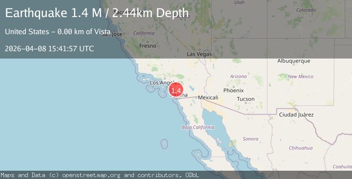 Map of San Diego County urban area, California