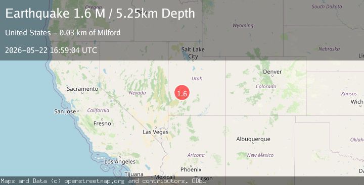 Map of Utah