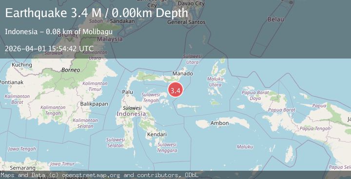 Map of Kepulauan Sula, Indonesia