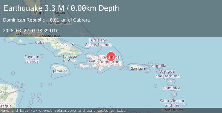 Map of Dominican Republic