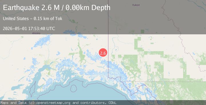 Map of Central Alaska