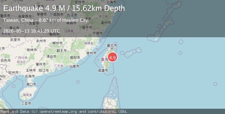 Map of Taiwan