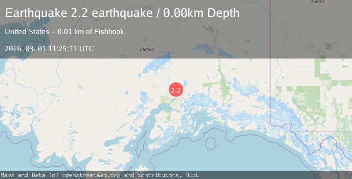 Map of Southern Alaska