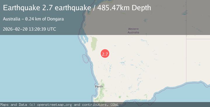 Map of Western Australia