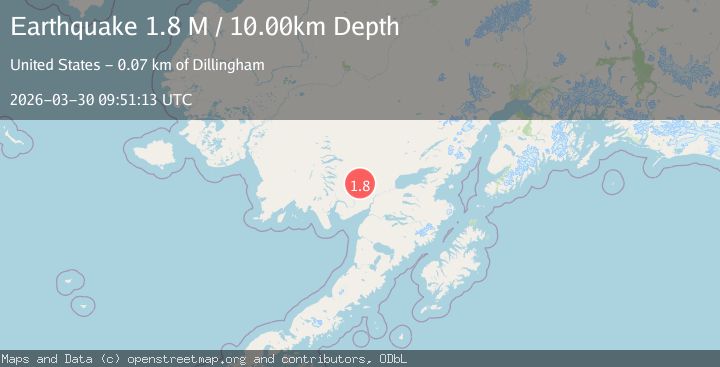 Map of Southern Alaska
