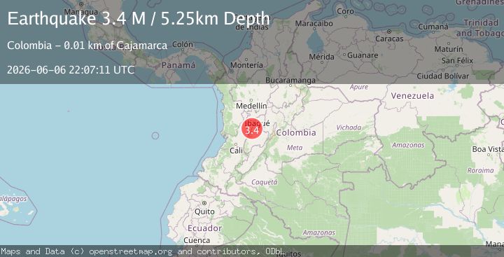 Map of Colombia