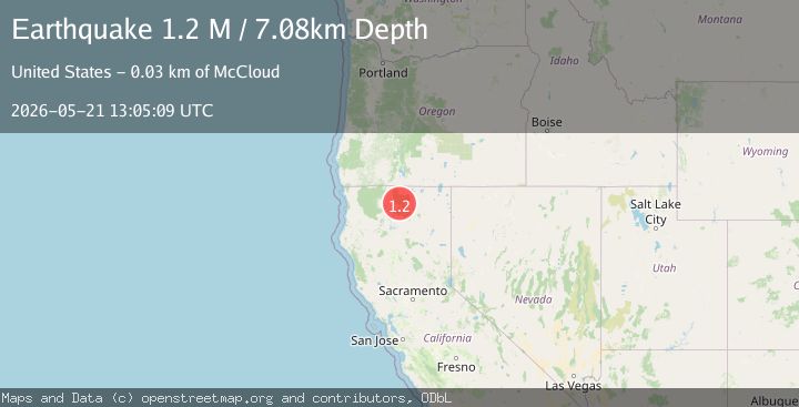 Map of Northern California