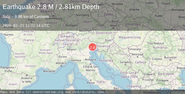 Map of Provincia di Pordenone, Italy