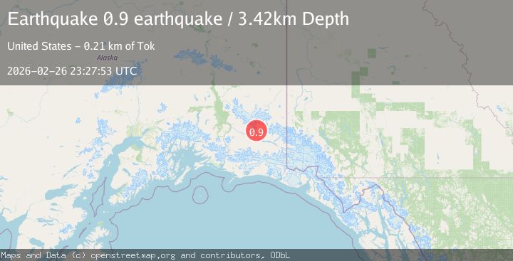 Map of Southern Alaska
