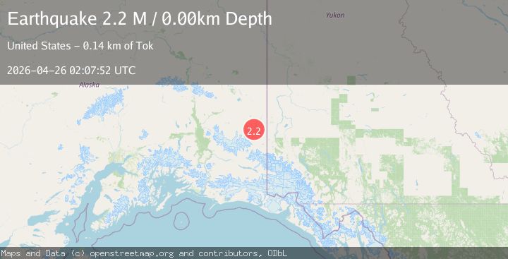 Map of Central Alaska