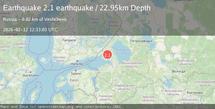 Map of northwestern Russia