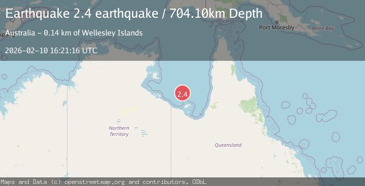 Map of Gulf of Carpentaria