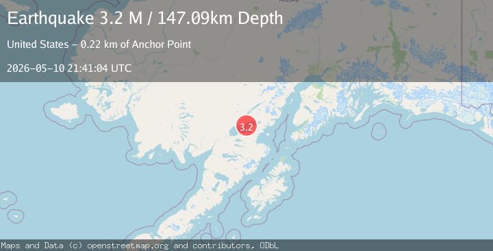 Map of Southern Alaska
