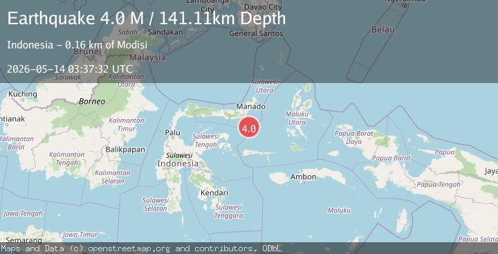 Map of Kepulauan Sula, Indonesia