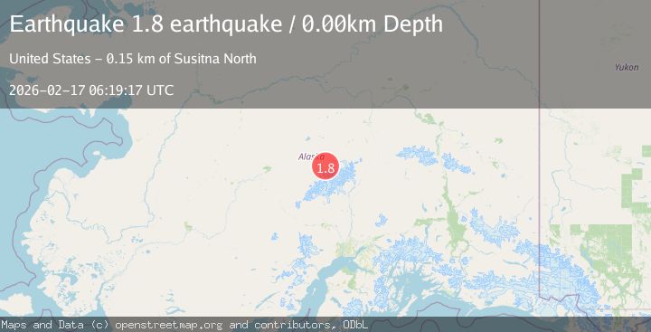 Map of Central Alaska
