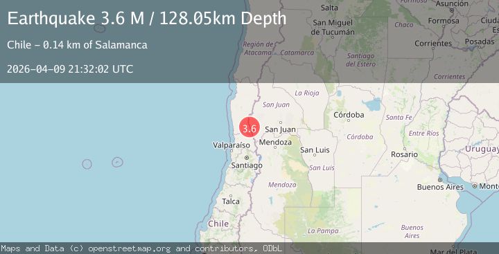 Map of San Juan, Argentina