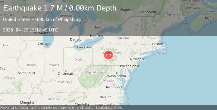 Map of Pennsylvania