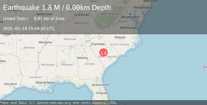 Map of South Carolina