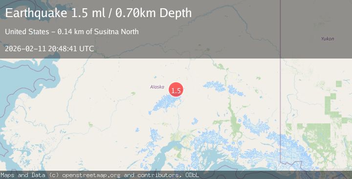 Map of Central Alaska