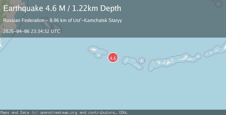 Map of Rat Islands, Aleutian Islands, Alaska
