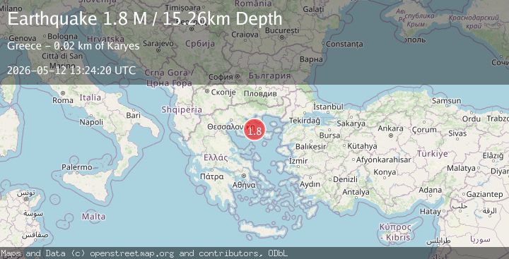 Map of Aegean Sea