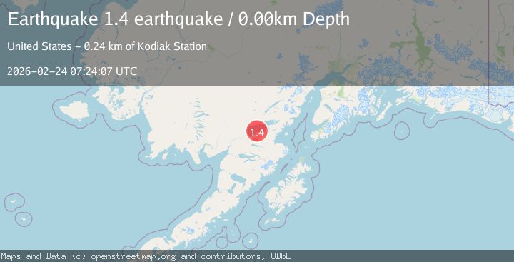 Map of Southern Alaska