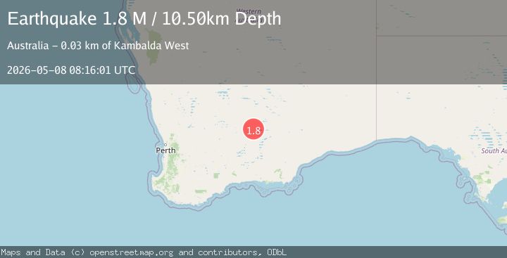 Map of Western Australia
