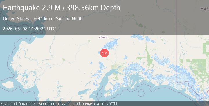Map of Central Alaska