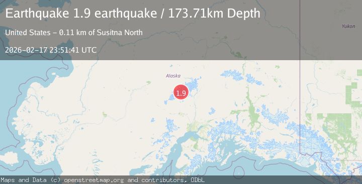 Map of Central Alaska