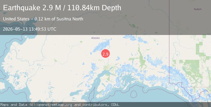 Map of Central Alaska