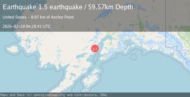 Map of Southern Alaska