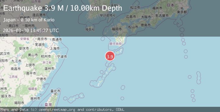 Map of Ryukyu Islands, Japan
