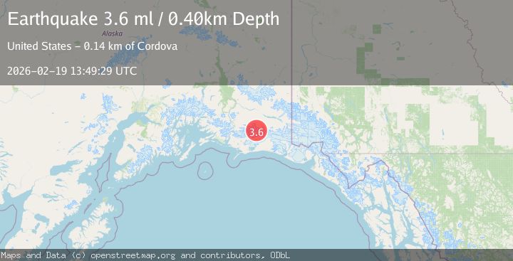 Map of Southern Alaska