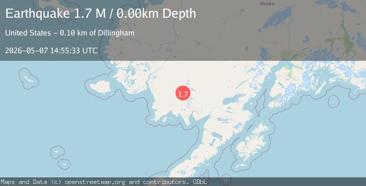 Map of Southern Alaska
