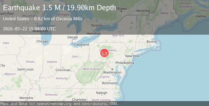 Map of Pennsylvania