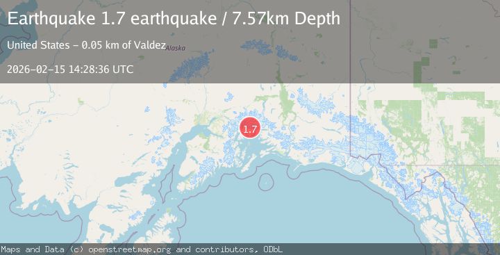 Map of Southern Alaska