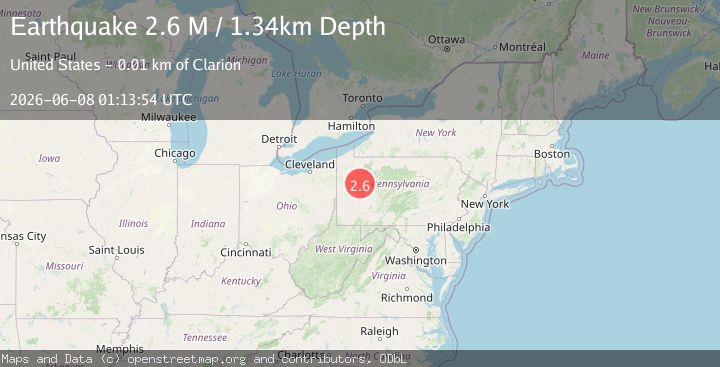 Map of Pennsylvania